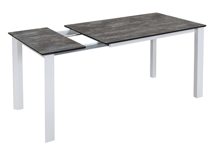 Кухонный раздвижной стол Denver Темный дуб/Черный, Белый в Норильске - изображение 2