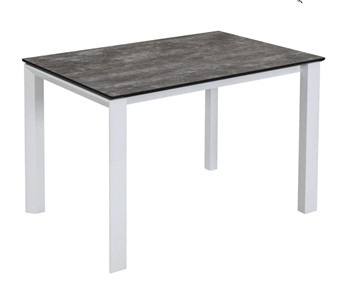 Кухонный раздвижной стол Denver Темный дуб/Черный, Белый в Норильске