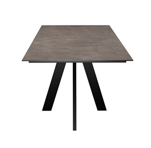 Кухонный раскладной стол DikLine DM120 Хромикс бронза / опоры черные в Норильске - предосмотр 6