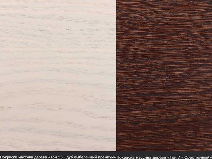 Кухонный стол раздвижной Фабрицио-1 исп. Эллипс, Тон 8 Покраска + патина с прорисовкой (на столешнице) в Норильске - изображение 13