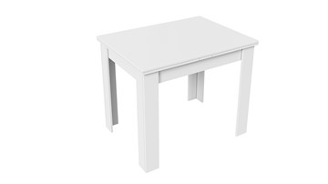 Кухонный раздвижной стол Промо тип 3 (Белый/Белый) в Норильске