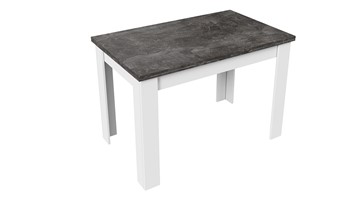 Кухонный стол раскладной Промо тип 4 (Белый/Ателье темный) в Норильске