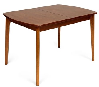 Кухонный стол раздвижной ROBERTO (mod. EHR3248R+12 H4) гевея/мдф 120+30x80x76 rustic oak (дуб) в Норильске