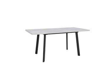 Кухонный раскладной стол Робин, опоры прямые, цемент светлый в Норильске - предосмотр 2