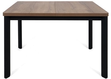 Кухонный раскладной стол Токио-2L (ноги металлические черные, дуб табако) в Норильске - предосмотр 1