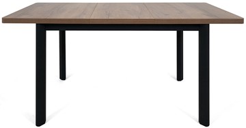 Кухонный раскладной стол Токио-2L (ноги металлические черные, дуб табако) в Норильске - предосмотр 4
