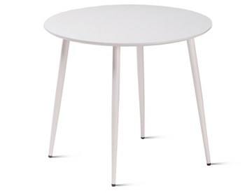 Обеденный стол Орфей.4, Пластик Clean Touch White Melatone/white myar в Норильске