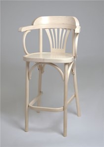 Барный стул 650 твердый (беленый дуб) в Норильске - предосмотр 5