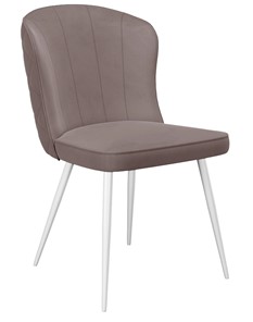 Кухонный стул 209, микровелюр B5 latte, ножки белые в Норильске