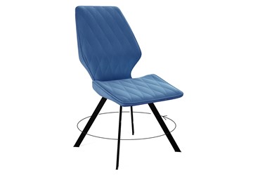 Обеденный стул 243 PRO поворотный синий/черный в Норильске