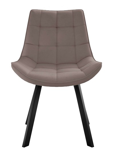 Обеденный стул 263 Поворотный, Микровелюр B5 Latte / опоры черные в Норильске - изображение 1