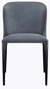 Обеденный стул dikline 275 С103 серый ножки черные в Норильске