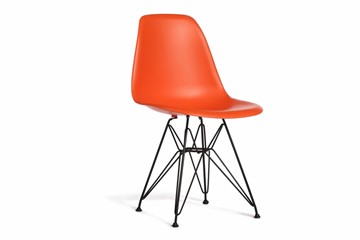 Обеденный стул DSL 110 Black (оранжевый) в Норильске
