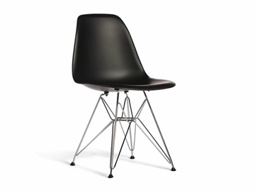Обеденный стул derstuhl DSL 110 Chrom (черный) в Норильске