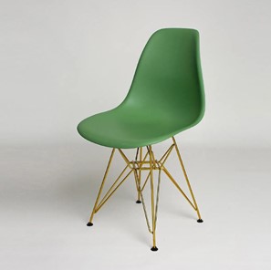 Обеденный стул DSL 110 Gold (темно-зеленый) в Норильске