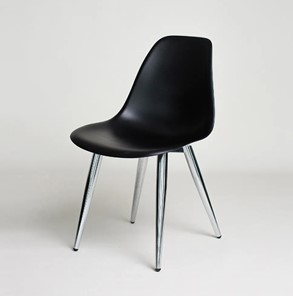 Обеденный стул DSL 110 Milan Chrom (черный) в Норильске