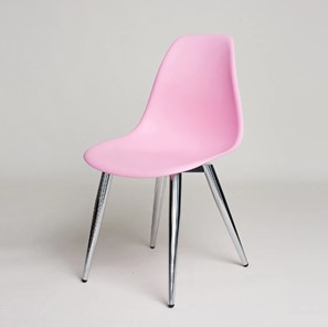 Обеденный стул DSL 110 Milan Chrom (розовый) в Норильске