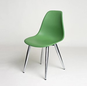 Обеденный стул DSL 110 Milan Chrom (темно-зеленый) в Норильске