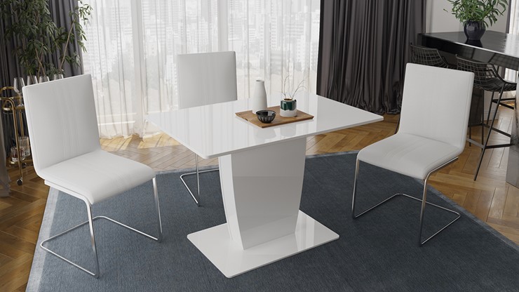 Кухонный стул Марсель, цвет Белый, к/з 124 в Норильске - изображение 2
