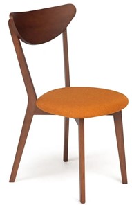 Кухонный стул MAXI (Макси), бук/ткань 86x48,5x54,5 Оранжевый/коричневый арт.19591 в Норильске