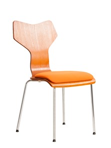Обеденный стул Roxy wood chrome, ткань A в Красноярске