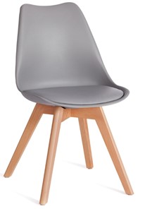 Обеденный стул TULIP (mod. 73-1) 47,5х55х80 серый арт.20221 в Норильске