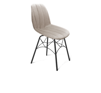 Обеденный стул SHT-ST29-С1 / SHT-S107 (лунный камень/черный муар) в Норильске