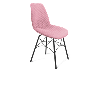 Обеденный стул SHT-ST29-С22 / SHT-S107 (розовый зефир/черный муар) в Красноярске
