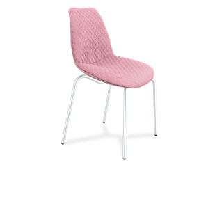 Обеденный стул SHT-ST29-С22 / SHT-S130 HD (розовый зефир/хром лак) в Красноярске