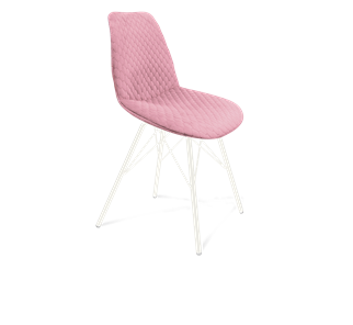 Обеденный стул SHT-ST29-С22 / SHT-S37 (розовый зефир/белый муар) в Красноярске