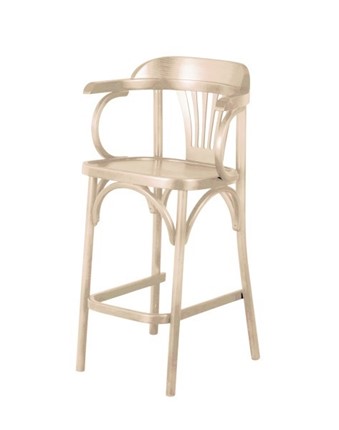 Барный стул 650 твердый (беленый дуб) в Норильске - изображение