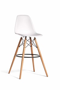 Барный стул derstuhl DSL 110 Wood bar (белый) в Норильске