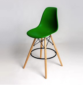 Барный стул DSL 110 Wood bar (Зеленый) в Норильске