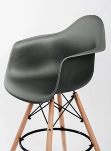 Барный стул DSL 330 Wood bar (черный) в Норильске - предосмотр 2