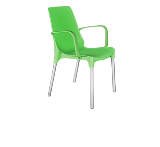 Кухонный стул SHT-ST76/S424 (зеленый/хром лак) в Норильске
