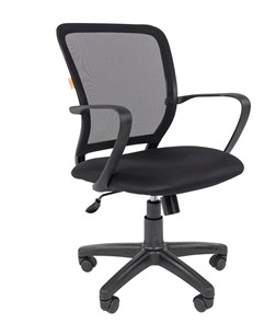 Компьютерное кресло CHAIRMAN 698 black, ткань, цвет черный в Норильске