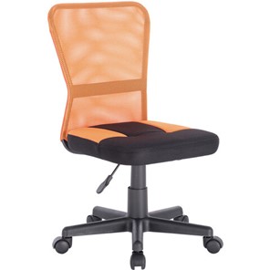Офисное кресло Brabix Smart MG-313 (без подлокотников, комбинированное, черное/оранжевое) 531844 в Красноярске - предосмотр