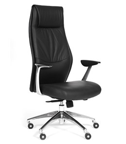 Офисное кресло CHAIRMAN Vista Экокожа премиум черная в Норильске - предосмотр