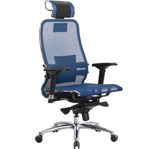 Компьютерное кресло Samurai S-3.04, синий в Норильске - предосмотр