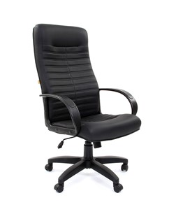 Офисное кресло CHAIRMAN 480 LT, экокожа, цвет черный в Красноярске