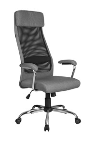 Компьютерное кресло Riva Chair 8206 HX (Серый/черный) в Красноярске