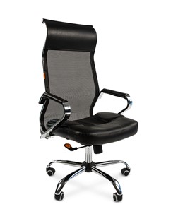 Кресло компьютерное CHAIRMAN 700 сетка, цвет черный в Норильске
