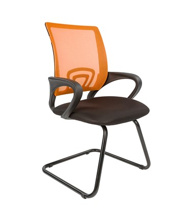 Компьютерное кресло CHAIRMAN 696V, цвет оранжевый в Красноярске - изображение