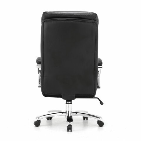 Компьютерное кресло Brabix Premium Pride HD-100 (натуральная кожа, черное) 531940 в Красноярске - изображение 3