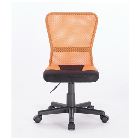 Офисное кресло Brabix Smart MG-313 (без подлокотников, комбинированное, черное/оранжевое) 531844 в Красноярске - изображение 3