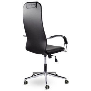 Компьютерное кресло Brabix Premium Pilot EX-610 CH (хром, кожзам, черное) 532418 в Красноярске - предосмотр 3