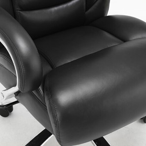 Компьютерное кресло Brabix Premium Pride HD-100 (натуральная кожа, черное) 531940 в Красноярске - предосмотр 5