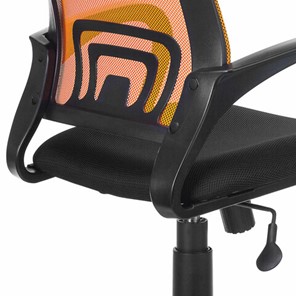 Кресло офисное Brabix Fly MG-396 (с подлокотниками, сетка, оранжевое/черное) 532084 в Красноярске - предосмотр 5