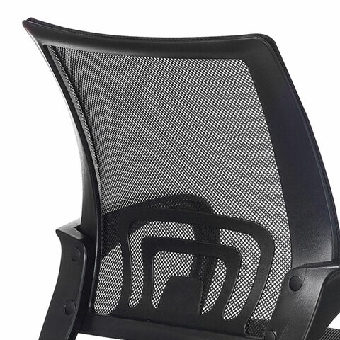 Кресло Brabix Fly MG-396 (с подлокотниками, сетка, черное) 532083 в Норильске - изображение 6