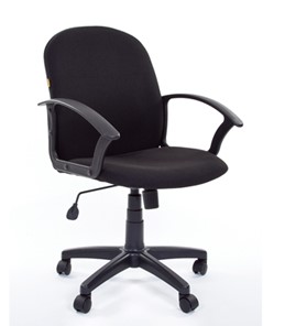 Кресло компьютерное CHAIRMAN 681 Ткань C-3 черное в Норильске - предосмотр